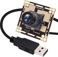 ELP 5mp USB Camera Module for Computer Industrial Machine Vision Webcam | 2.1mm Lens Wide Angle PC Camera for Windows Linux Android, Mac, UVC USB2.0 Lightburn Camera for Laptop, Computer, Jetson Nano by ELP