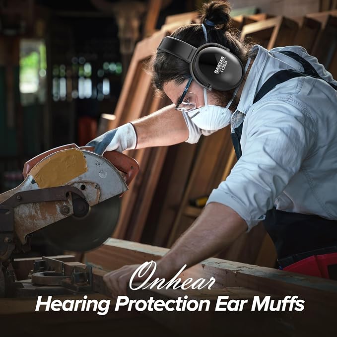 Ear Protection Headphones for Adults Kids, NoiseCancelling Headphones for Autism, Adjustable NoiseCancelling Ear Muffs, Earmuffs Hearing Protection, Effective Noise-Reducing Ear Muffs - Image 4