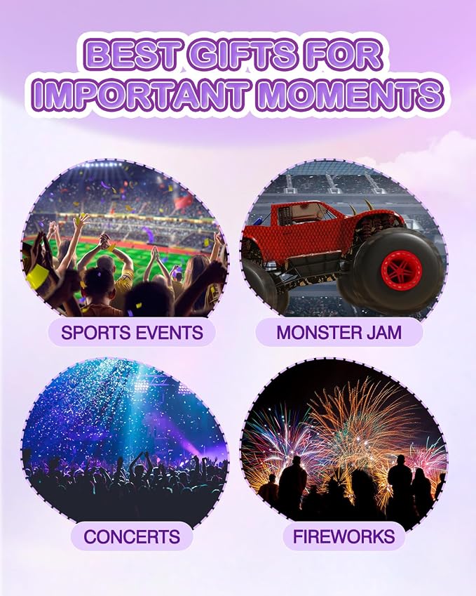 ZOHAN EM030 Kids Ear Protection, Noise Cancelling Headphones Ear Muffs for Autism Sensory, Safety Noise Reduction Hearing Protection for Monster Truck/Concerts/Fireworks/Air Shows - Image 8