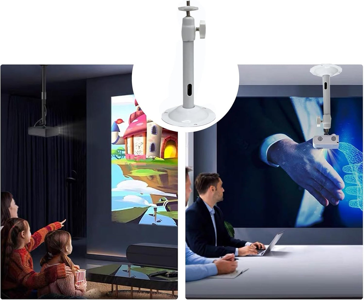 Vertically Mounted Projector Bracket wall-Mounted Universal Ceiling wall Projector, 1/4" Screw, Camera Bracket mini (8.66in) - Image 3