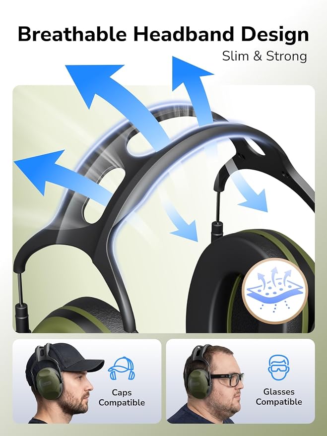 Dr.meter Ear Protection Ear Muffs, Noise Cancelling Headphones for Adults | 34dB Noise Reduction Earmuffs for Kids Autism Sensory, Hearing Protection in Range, Mowing, Work, Concerts Monster Jam C06 - Image 4