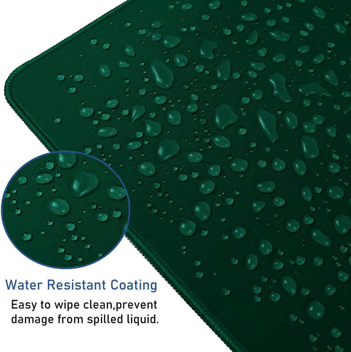 Large Gaming Mouse Pad with Stitched Edges (47.3 X 23.6 in) Waterproof - Image 4