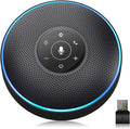 EMEET Bluetooth Speakerphone M2 Black Conference Speaker for 5-8 People Business Conference 360º Voice Pickup 4 AI Microphone Self-Adaptive Conference Call Speaker Skype USB Speakerphone | Business Conference 360º Voice Pickup 4 AI Microphone Self-Adap... by EMEET