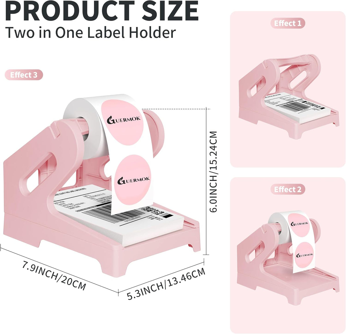 Thermal Shipping Label Holder for Rolls & Fan-Fold Fragile Stickers - Image 2