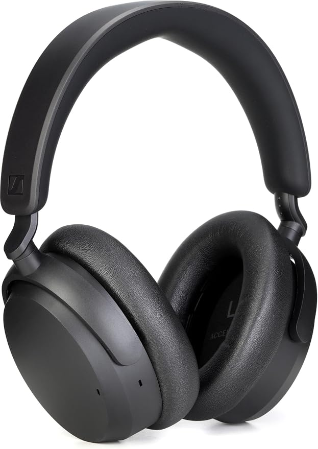 Sennheiser ACCENTUM Wireless Bluetooth Headphones Noise Cancelling - Up to 50HR Playtime, Hybrid Noise Cancelling (ANC), All-Day Comfort, Bluetooth Over Ear Headphones for School, Traveling, Black - Image 4