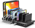 Unitek 10-Port USB-C Charging Station for Multiple Devices with LED Display | Charges 10 Devices At Once, 8 USB-C 2 USB-A Ports, Smart Power Distribution, Overload Protection, For iPhones & iPads by Unitek