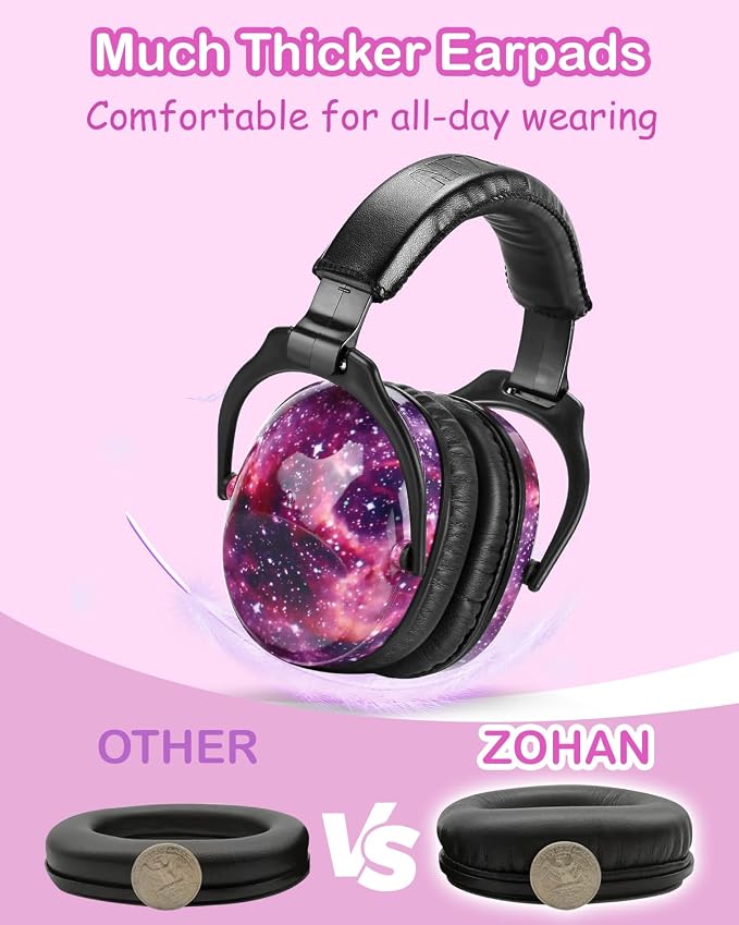 ZOHAN Kids Ear Protection 3 Pack, Noise Canceling Headphones for Monster Jam, Concerts, Fireworks, Air Shows, Autism - Image 6