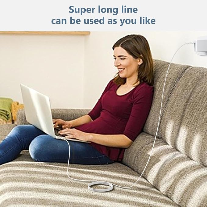 JEIBAO Mac Book Pro/Air Charger - 100W USB C Fast Charger Compatible with MacBook Pro/Air, M1 M2 M3 M4 M5, ipad Pro and All USB-C Laptops and Phones, 6.6ft Charger Cable - Image 7