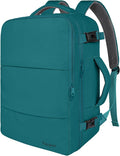 Taygeer Laptop Backpack, Carry On Backpack with 17.3inch Laptop Compartment | Airline Approved TSA Friendly Backpacks for Nursing Doctor Business Travel, Travel Daypack for Work Essentials, Peacock Blue by Taygeer