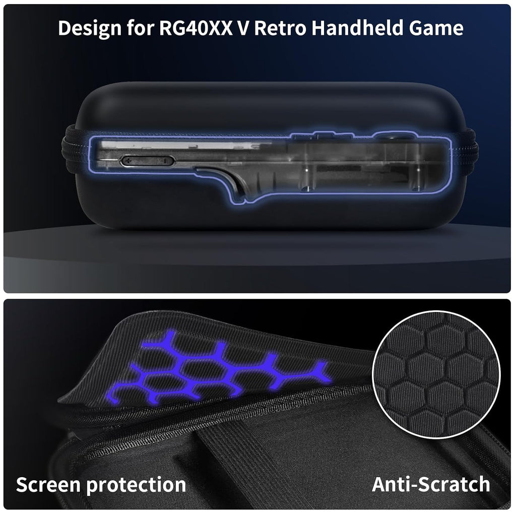 PAIYULE Travel Case for RG40XX V Retro Handheld Game Console Android Bag - Image 2