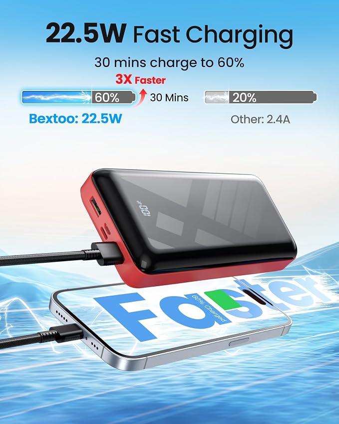 Portable Charger Power Bank 50000mAh 22.5W Fast Charging Battery Pack - Image 3