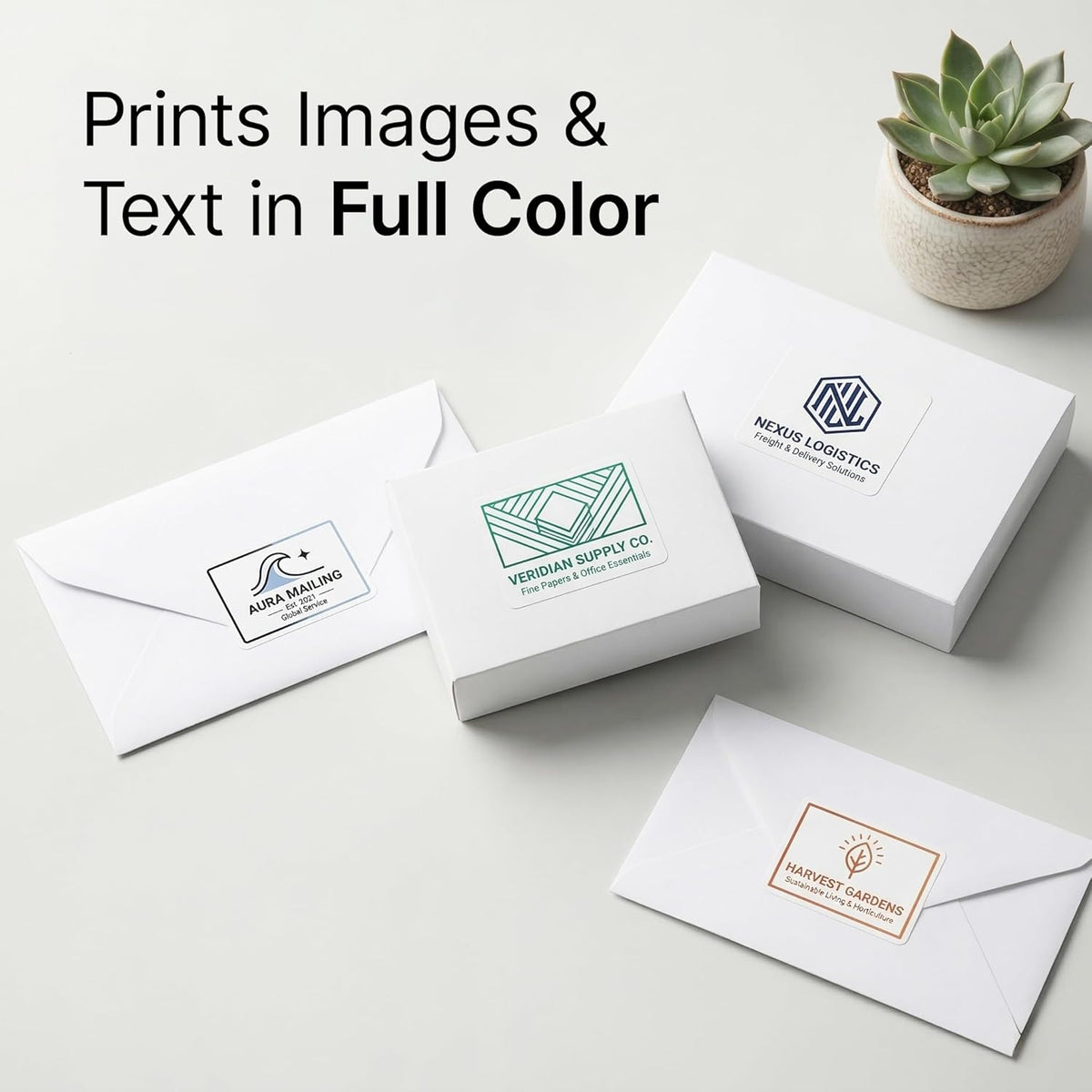 2 1/3" X 3 3/8" Matte White Printable Labels (30 Sheets, 240 Stickers) - Image 5