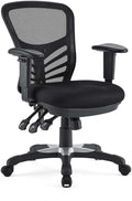 Modway EEI-757-BLK Articulate Ergonomic Mesh Office Chair in Black by Modway