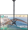 WALI Long Arm Ceiling TV Mount for 26-65 inch LCD LED 4K TVs, up to 110 lbs by WALI