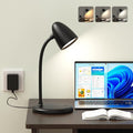 New LED Desk Lamp for Home Office,3 Colors Dimmable Table Lamp | Dimmable Reading Light Compact design fits well on desks and bedside tables,for College Dorm Room,Bedroom Desk Light by RORENSE