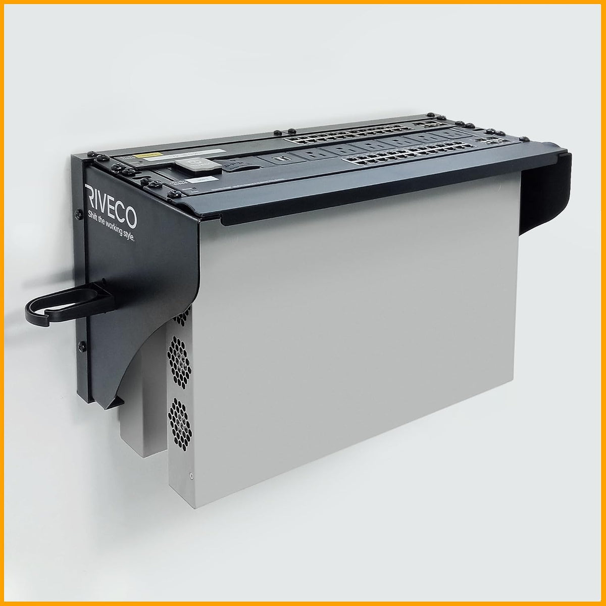5U Wall Mount Rack for Network Reinforced Heavy Load 66LBS Small Server Racks Vertical & Horizontal Mounting for 19 inches IT & Studio Equipment. - Image 5
