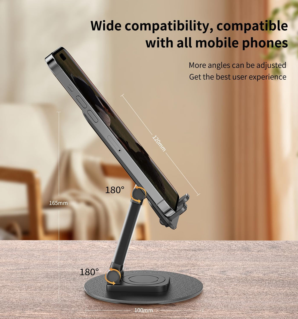 360° Rotating Cell Phone Stand for Desk - Image 5