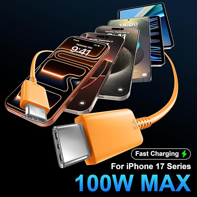 45W USB C Super Fast Charger Type C Charger Fast Charging Android Phone Charger Block with 10FT Type C Charging Cable for Samsung Galaxy S26 Ultra/S26/S26+/S25/S25 Ultra/S25+/S24 Ultra/S23 Ultra/S22 - Image 5