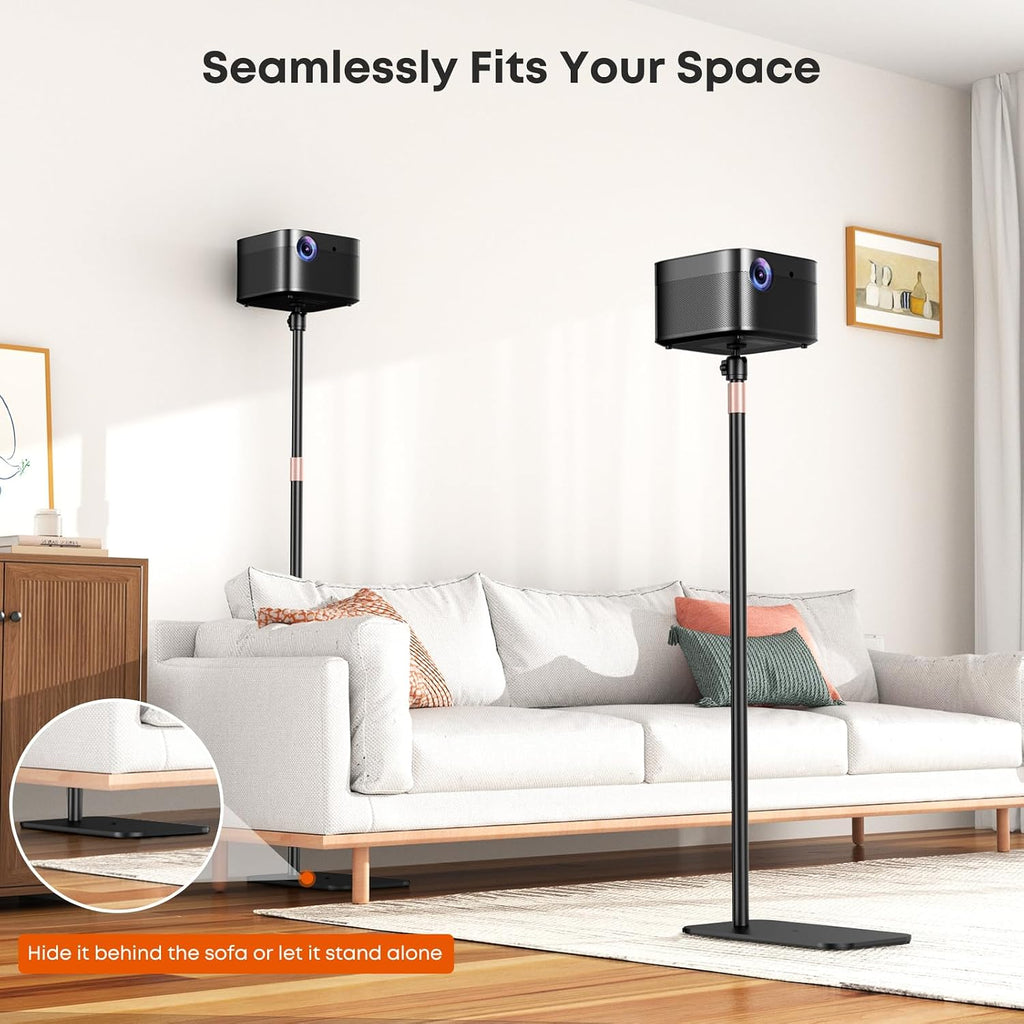 PUTORSEN Universal Projector Stand, Height Adjustable Floor Stand - Image 5
