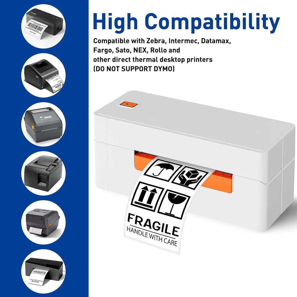 ESSENTIAL 3" x 5" Direct Thermal Shipping Labels, (350 Labels, 1 Roll) - Image 4