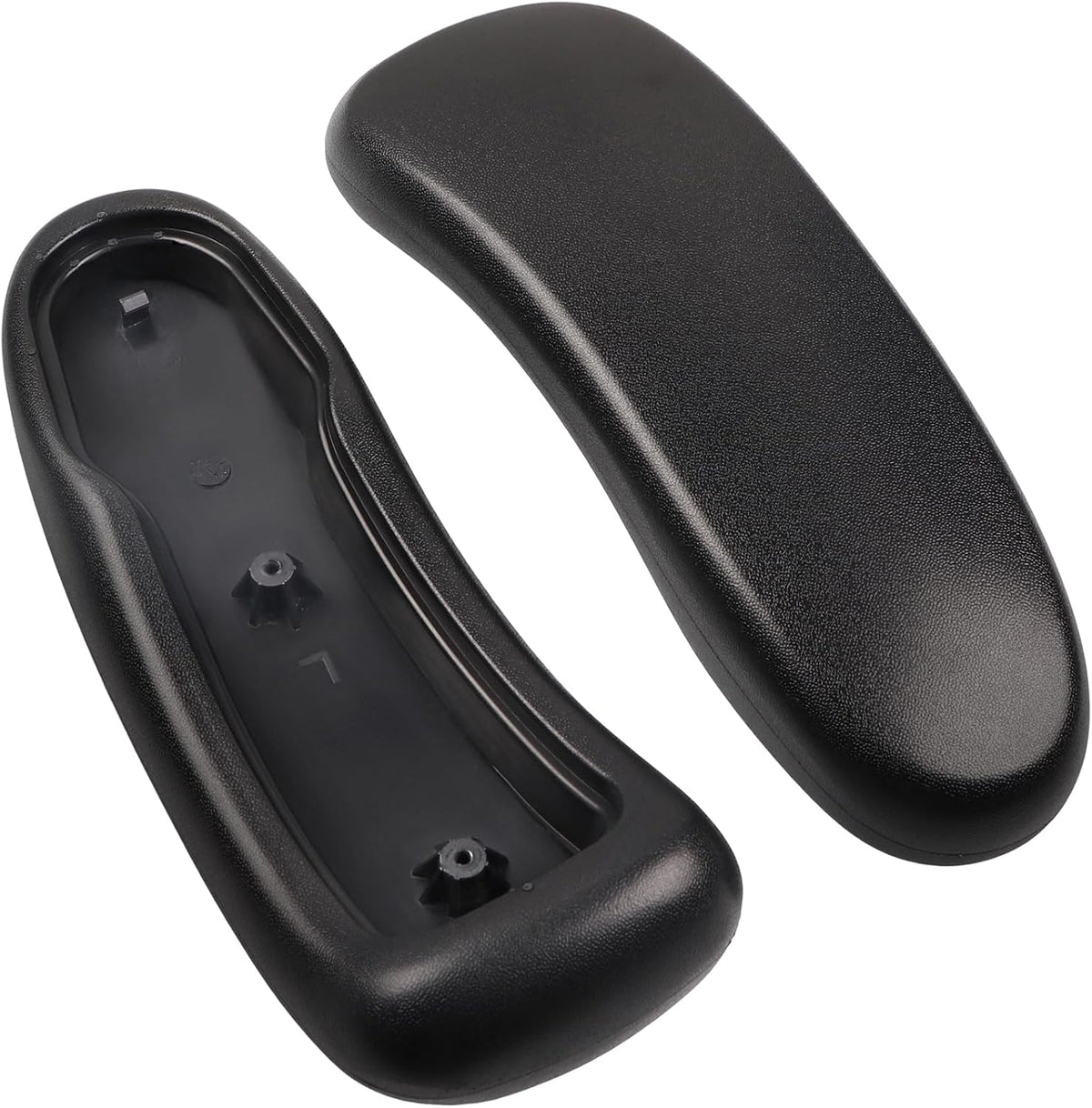Office Chair Armrest Replacement, PU Chair Arm Pads Caps Compatible with Herman Miller Classic Aeron Chair, 1 Pair - Image 3