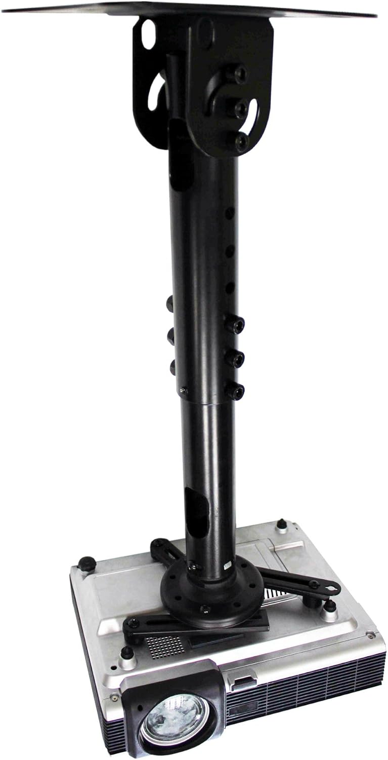 Kanto P301 Universal Projector Mount for Sloped Ceilings - 15" - 18" Extension - Black - Image 7