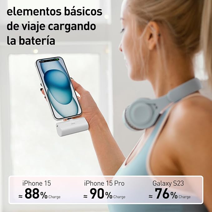 iWALK Portable Charger for iPhone 17/16/15 USB-C Small Power Bank 20W 4,500mAh Fast Charging Battery Pack Compatible with iPhone 15/16/16/17 Plus/17 Pro/17 Pro Max, Samsung Galaxy S25/S24/S23 Android - Image 7