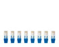 Jonard Tools CM-RJ45/8 RJ45 Cable Identifiers for CM-100, Pack of 8 - Numbered Port Mapping Kit for Ethernet Cables, Network & Telecom Use by Jonard Tools