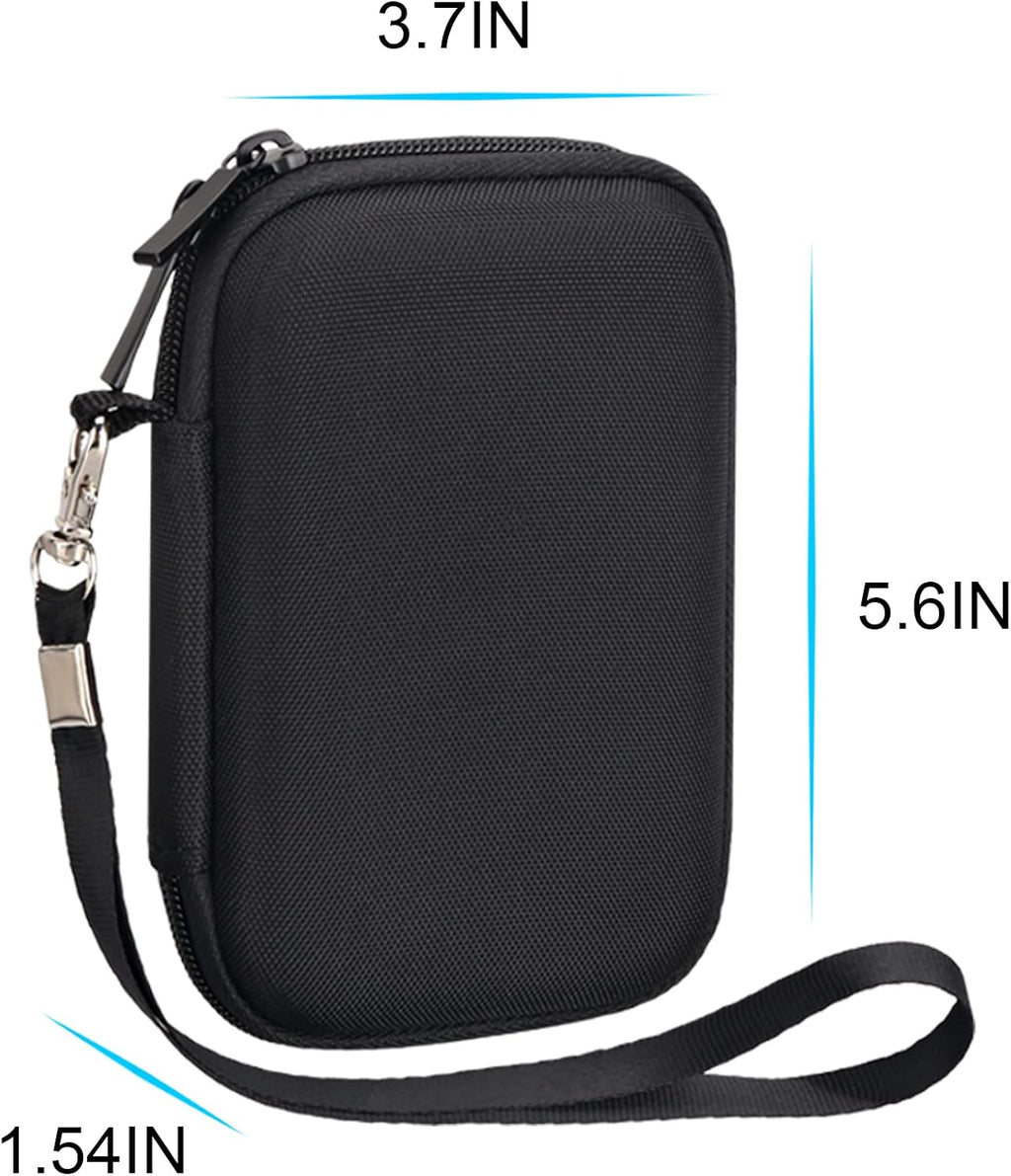 Lacdo Hard Case for Lexar ES3 Portable SSD External Hard Drive, Black - Image 6