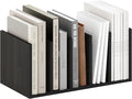 Furinno HERMITE Desk File Folder Organizers, 5-Space Vertical Desktop Office Organization Racks, Desk Top Display Book Shelf, for Paper, Office Supplies, Magazine, Espresso by Furinno-FitsYourSpaceFitsYourBudget
