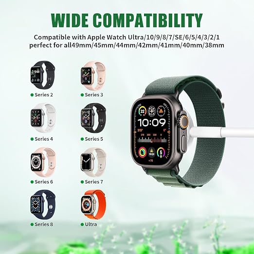 Apple Watch Charger Fast Charging, USB C Magnetic iWatch Fast Charging Cable Cord 6ft and iPhone Type C Wall Charger Block Plug for Apple Watch Series Ultra 2/Ultra/Series 11/10/9/8/7/SE/6/5/4/3/2 - Image 7