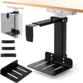 Under Desk PC Mount, PC Mount Stand Under Desk Fits 3 Desk Leg Sizes by THOUSAND SUNNY