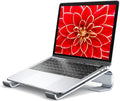 Soqool Laptop Stand for Desk,Aluminum Computer Stand for Cooling | Sturdy Stable Ergonomic Laptop Riser Compatible with MacBook Pro Stand Air/Dell/HP/Lenovo 10-16.2inch Notebook by Soqool