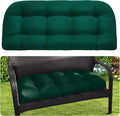 MAGIC ELEPHANT Outdoor Bench Cushion, Memory Foam Loveseat Cushion for Patio Furniture Wicker Chair, Settee Porch Swing Seat Cushion, 44 x 19 Inches (Green) by Magicelephant