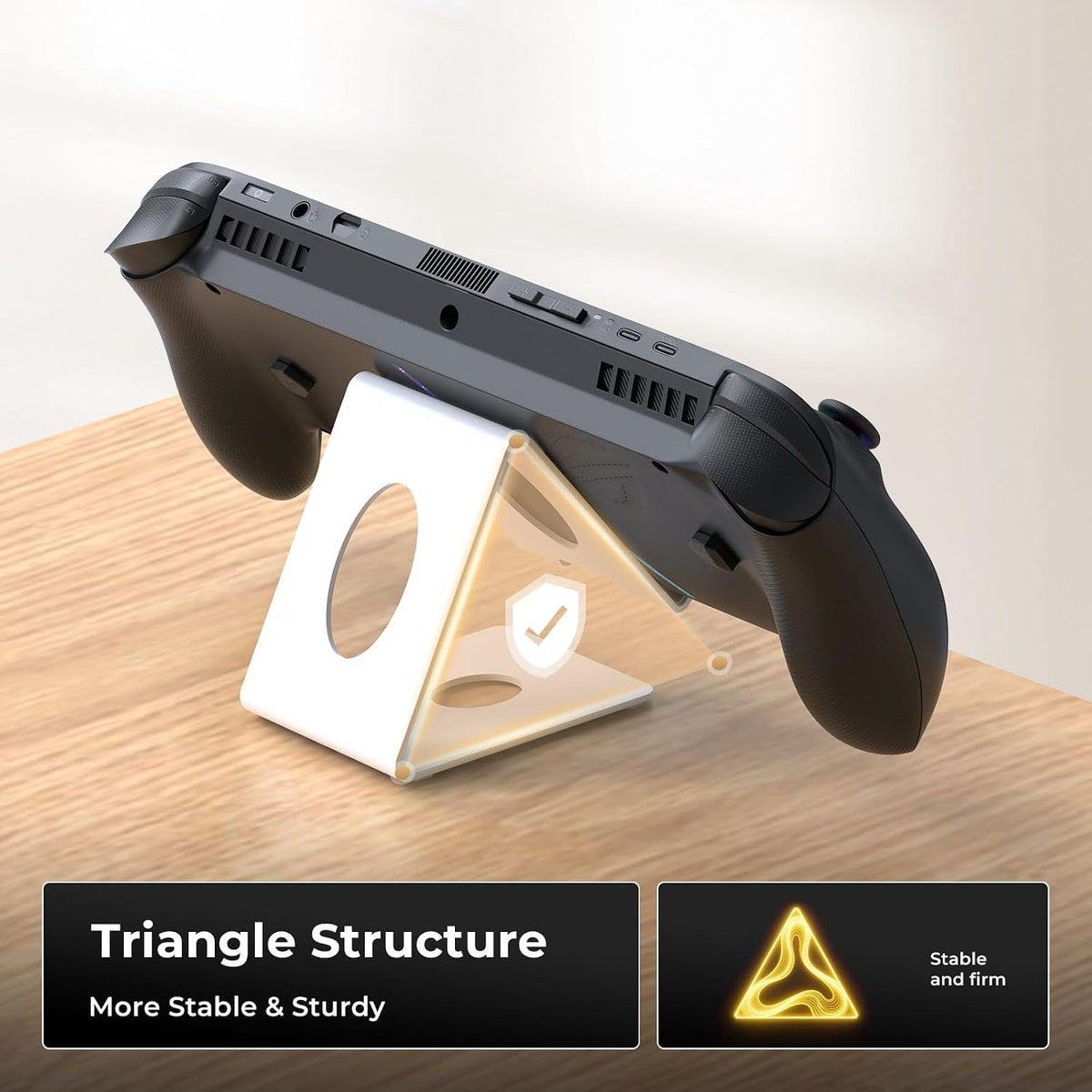 JYGamhanbil Desktop Stand Metal Holder for Portable Gaming Handheld Console - Image 6