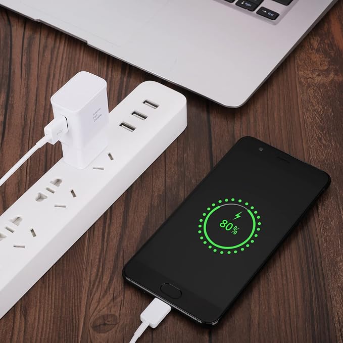 USB C Charger,Fast Charger Samsung with USB Type C Cable 6.6ft for Samsung Galaxy S8/S9/S10/S10 Plus/S10E/S26/S20/S20 Plus/S21/S21 Ultra/S22/S22 Plus/S22 Ultra/S25/Note 8/9/10/20 (2 Pack,Black&White) - Image 7