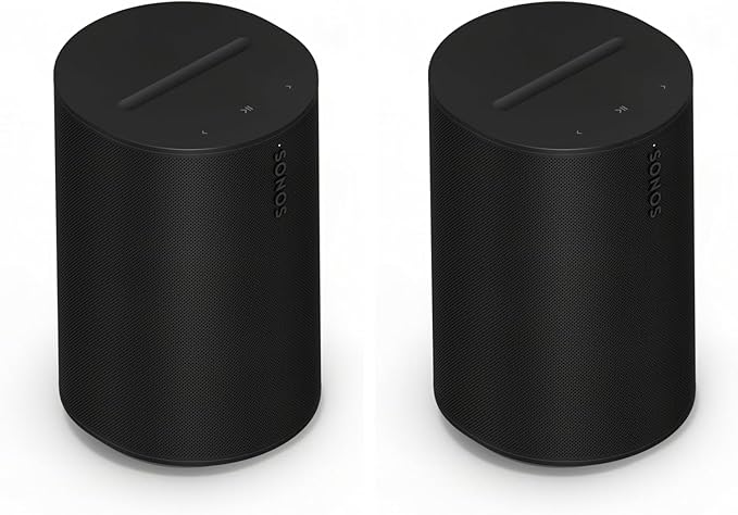 Sonos Era 100 SL - Black (Pack of 2) by Unknown