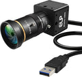 120fps Global Shutter Camera,USB3.0/2.0 High Speed Color Webcam,10X 5-50mm Manual Zoom Lens,1920x1200 Max Resolution,Wide System Support for High Speed Motion Analysis Golf Swing 3D Printer by IFWATERUSBCAMERA