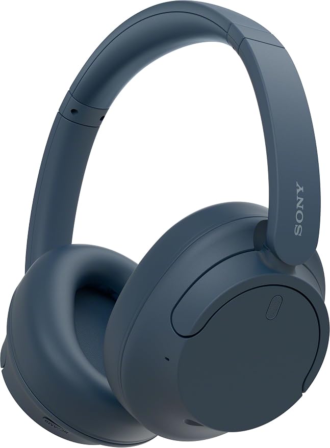 Sony WH-CH720NL Noise Canceling Wireless Bluetooth Headphones - Built-in Microphone - up to 35 Hours Battery Life and Quick Charge - Navy Blue by Unknown