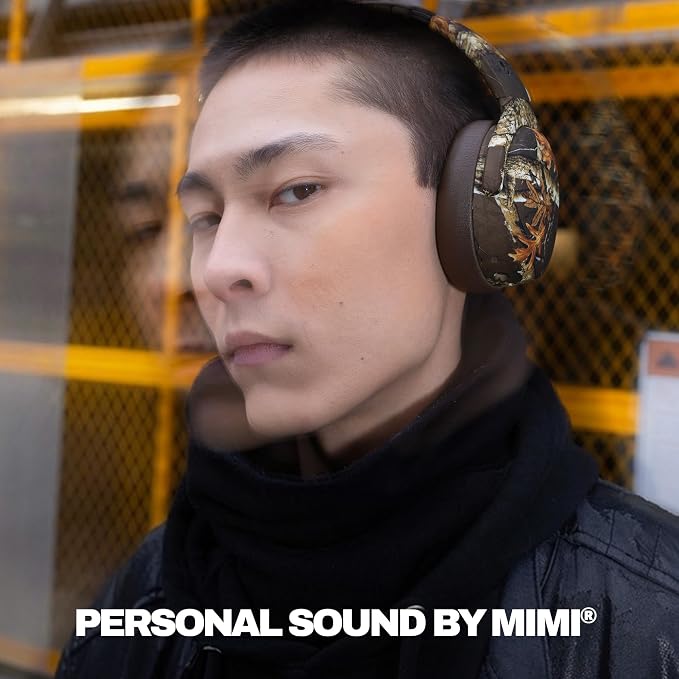Skullcandy Crusher ANC 2 Headphones - Realtree Edge Colors Espresso | Multi-Sensory Crusher Bass, Over-Ear Fit, Noise Cancelling, 60 Hours Battery, Working Out, Gym, Travel, Study, Music, Gaming - Image 5