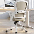 TRALT Office Chair - Ergonomic Office Chair with Back Support for Adults | Home Office Desk Chair with Lumbar Support - Ergonomic Mesh Chairs 330 lb Wide Seat for Work, Study, Office, Gaming(Beige) by TRALT
