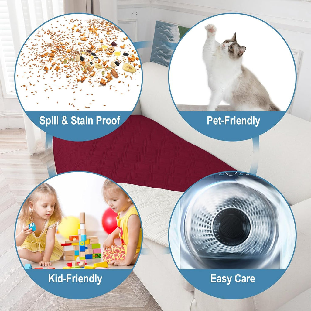Waterproof Couch Cover for Dogs Non Slip Washable Sofa Protector - Image 4