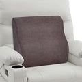 Back Support Pillow for Recliner Dual Layer Lumbar Support Pillow with Gel Memory Foam Ergonomic Orthopedic Couch Lumbar Cushions for Elderly Lower Back Pain Relief Washable Cover Brown by TANYOO