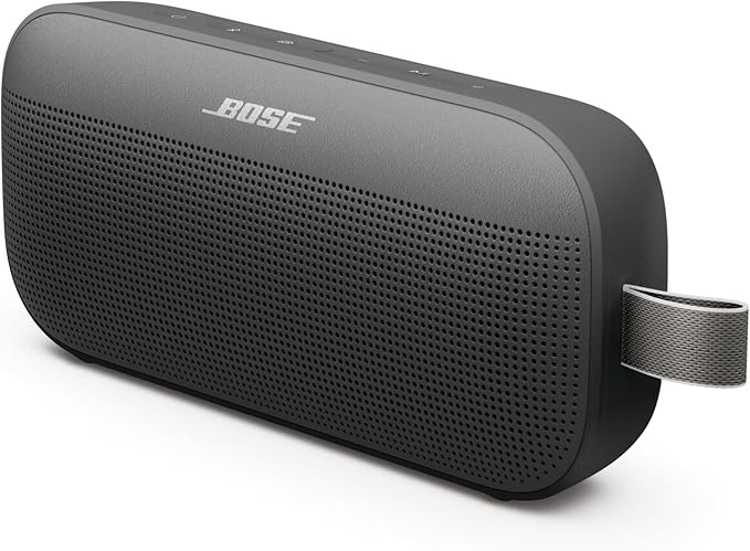 Bose SoundLink Flex Bluetooth Speaker (2nd Gen) - Portable Outdoor Speaker with Hi-Fi Audio, Waterproof and Dustproof, USB-C, Up to 12 Hours Battery Life, Black by Unknown