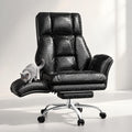 Big and Tall Office Chair, Flip Armrests for Work & Cross-Legged Pets by HOMRELEXA