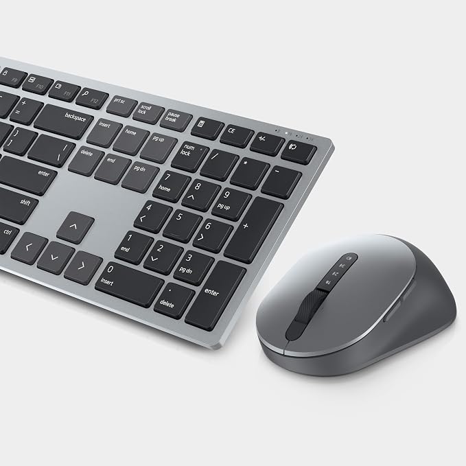 Dell Premium Wireless Keyboard and Mouse - KM720 - USB wireless receiver, 12 programmable keys of F1-F12, Mouse Buttons Qty 7, DPI. 1000, 1600 (default), 2400, 4000, Advanced Exchange Service - 1 year - Image 11