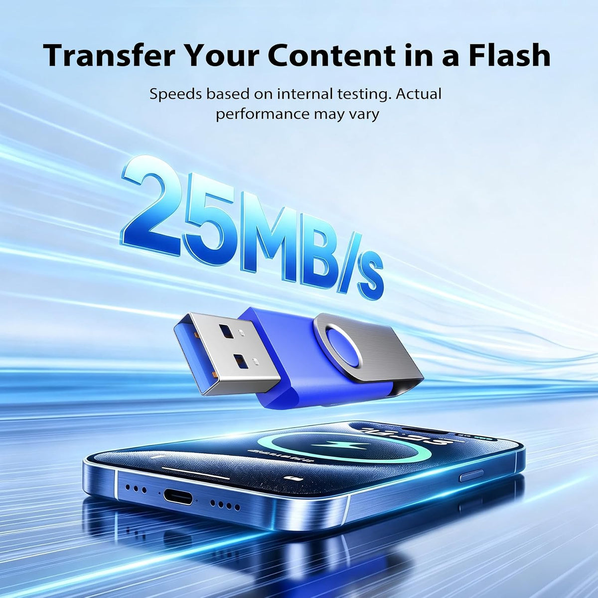 16GB Flash Drives Dual Thumb Drives USB 2.0 Memory Stick, 5Pack - Image 4