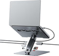 BENFEI Laptop Stand with USB C 7in1 Docking Station,HDMI 4K@60Hz,1*SD 1*Micro SD,100W Power Delivery,10Gbps 1*USB C 3.2 and 2*USB A 3.2 Compatible with MacBook Pro/Air, iPad Pro, XPS, Thinkpad by BENFEI