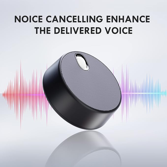 USB Computer Speakers with Microphone, PC Laptop Speaker, 2 Sound Modes | Hand Free Enhanced Voice Pick up, Compatible for Personal Call and Home Office Meeting - Image 4
