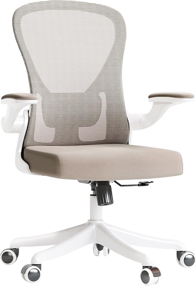 Ergonomic Office Desk Chair High Back Mesh Computer Chair | 360° Swivel Adjustable Lumbar Support & Flip-Up Armrests capacity 300 lbs capacity - Image 3